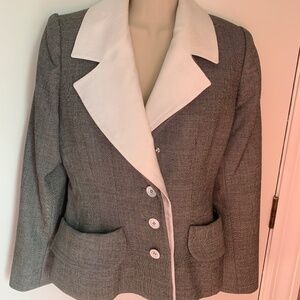Vintage Givenchy wool and linen blazer/jacket